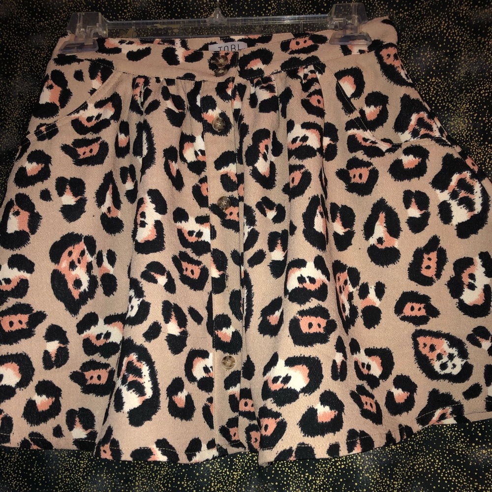 Cheetah skirt